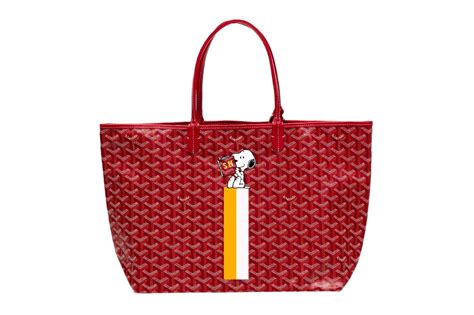 goyard snoopy|goyard x snoopy hypebae.